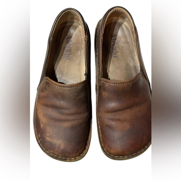 Algeria Debra Leather Comfort Shoes - Picture 3 of 7